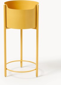 Metalen plantenbak Taru, H 65 cm