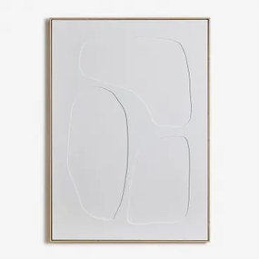 Handgeschilderd Decoratief Schilderij Met Helvon-reliëf B & 100 X 140 Cm - Sklum