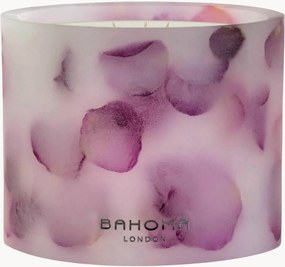 Handgemaakte 3-lonts geurkaars Botanica (roos)