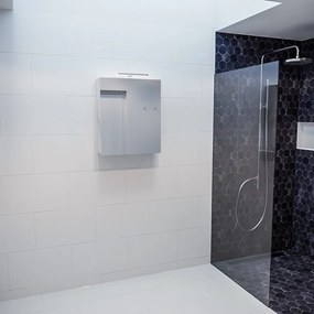Mondiaz Cubb spiegelkast 50x70x16cm kleur carrara met 1 deur