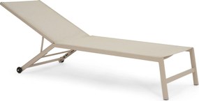 Lifestyle Garden Furniture Lento Ligbed Verstelbaar Textileen Zand/Beige