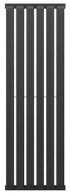 Crosswater Limit designradiator - 39.5x120cm - 779watt - staal Mat Zwart LI39X1200MB