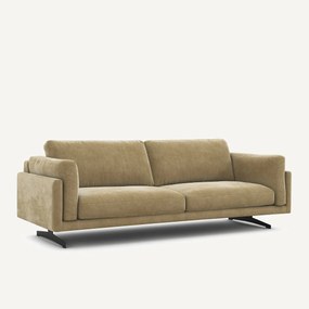 Bank van stonewashed fluweel, CÉSAR