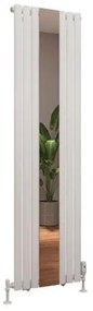 Eastbrook Tunstall radiator met spiegel 50x180cm 1056W wit mat