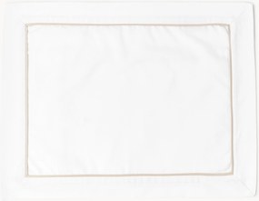 Katoensatijnen placemats Tatiana, 2-delig