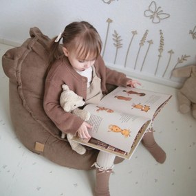 Sako Teddy Kinderzitzak Slimcord Rib - Bruin