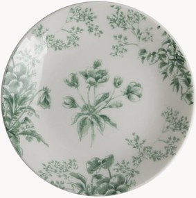 Porseleinen dessertborden Thurston Bloom, 6-delig