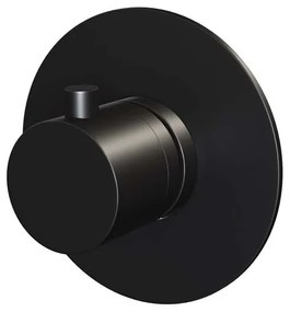 Brauer Black Edition inbouw badkraan met badvulcombinatie en 3 standen handdouche zwart mat