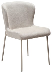 Dan-Form Glam Luxe Eetkamerstoel Boucle Cashmere Ton-sur-ton