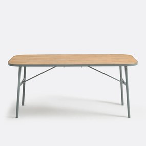 Tuintafel in acacia met inklapbare poten, Hanso