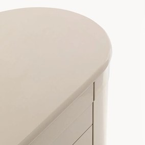 Beige Retro Dressoir - 160x42x75cm.