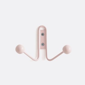 Dubbele kleerhanger in staal, Hiba