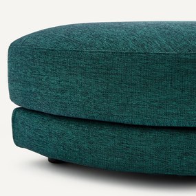 Modulaire voetensteun in gevlekt canvas, TIBERIO
