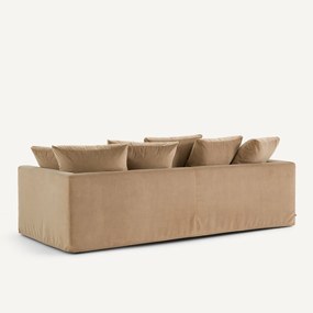 Zetel van stonewashed fluweel, OTAVIA