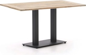 Tuin eettafel Forza | Rechthoekig | Tuintafel Kunststof | 140x80cm | 4 personen | Kees Smit Tuinmeubelen