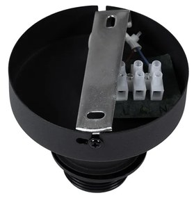 Oosterse wandlamp zwart met naturel bamboe - Pua