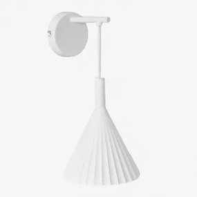 Lydon Led Gipswandlamp Wit - Sklum