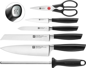 ZWILLING All * Star 7-delig, Messenblok, Zilver, Zwart - All * Star - ZWILLING