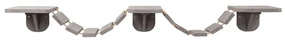 TRIXIE Kattenladder wandmontage 150x30 cm taupe