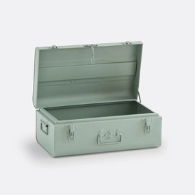 Koffer in staalmetaal, Masa