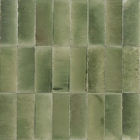 Valence Pinot wandtegel 7.5x20cm giada glans