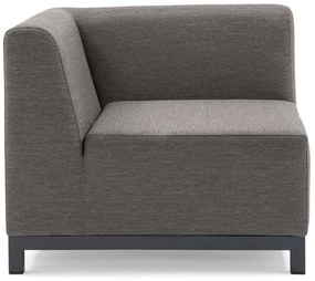 Hoek loungeset 6 personen Outdoor textiel Grijs  De Laan Projects