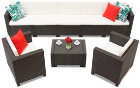 Technorattan set Colorado Koffie Max 7 bruin Bica