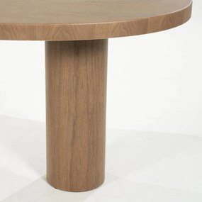 Eleonora Bobbie Organische Eettafel Lichtbruin Hout - 215 X 110cm.