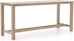 Bartafel ROUGH | Rechthoekig | Tuintafel Teakhout | 240x80cm | 6 personen | Kees Smit Tuinmeubelen
