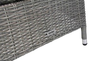 Tuinset 10 personen 400 cm Wicker Grijs Garden Collections Lincoln/Brighton