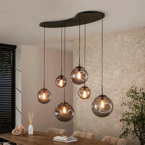 Hanglamp Glazen Bollen Organische Vorm