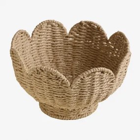Decoratieve Schaal Van Gevlochten Touw En Metaal Toransky ↑15 Cm - Sklum
