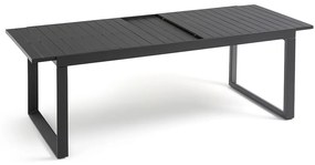 Tuintafel met verlengstuk in aluminium, Zory