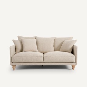 3-zits compacte zetel van badstof, Lazare