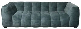 3-zits bank Sfär | velours Adore Niagara blauw 158 | 2,32 mtr breed
