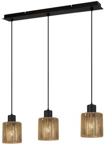 Hanglamp  APP1821-3CP NATURE BLACK