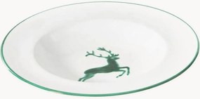 Handgemaakt soepbord Grüner Hirsch