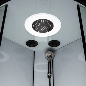 Kerra Orion complete douchecabine met massagejets zwart