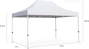 3x4,5 Master Brandwerende Tent