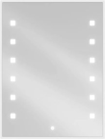 Mexen Ner verlichte badkamerspiegel 60 x 80 cm, LED 6000K, anti-condens - 9809-060-080-611-00
