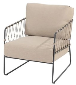 Taste by 4 Seasons Prego loungeset antraciet-taupe SALE      taupe weerbestendig