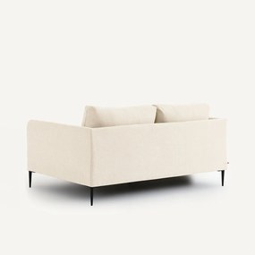 Compacte zitbank in gerecycled chenille, OSCAR, ontwerp door Emmanuel Gallina