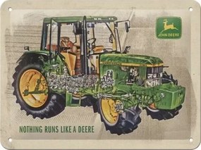 Metalen bord John Deere Model 6410 Cutaway