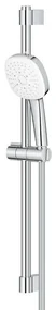 GROHE Tempesta 110 Cube Glijstangset - 60cm - vierkante handdouche - 3 straalsoorten - gladde doucheslang - chroom 27579003