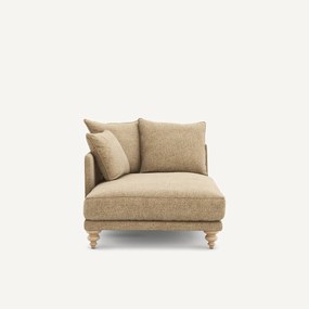 Chaise longue van katoen Lazare
