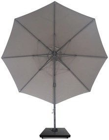 Zweefparasol  3.5m S2 Excellent (excl. voet) Transparant Camello Luna