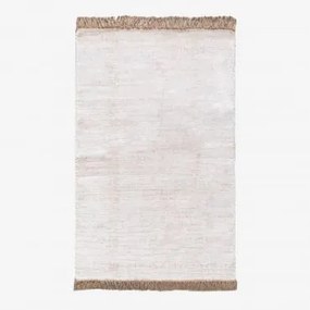 Jute Vloerkleed 240x160 Cm Nadiya Natuurlijke Kleuren - Sklum