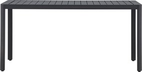 The Outsider Tuintafel Cas Zwart – rechthoekige Aluminium tuintafel 150 x 85 cm