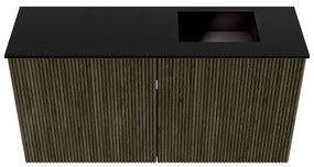 Mondiaz Joya 80cm toiletmeubel shadow met wastafel faye rechts zonder kraangat urban