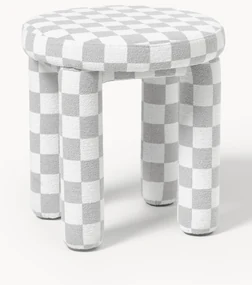 Westwing Crosby Studios, gestoffeerde kruk Tabouret